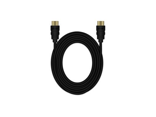 Mediarange - Hdmi-Kabel Med Ethernet - Hdmi Stik Til Hdmi Stik - 5 M - Tripel-Afskærmet - Sort - Rund, 4K Support