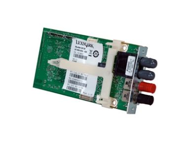 Lexmark MarkNet N8130 Fiber Ethernet 100BaseFX, 10BaseFL Print Server, Ethernet LAN, IEEE 802.3, 10,100,1000 Mbit/s, EAP-TLS,EAP-TTLS,LEAP,PEAP, TCP/IP IPv4, IPX/SPX, AppleTalk, LexLink (DLC), TCP/IP IPv6, TCP, UDP, Windows 2000,Windows Vista Business,Windows Vista Business x64,Windows Vista Home Basic...