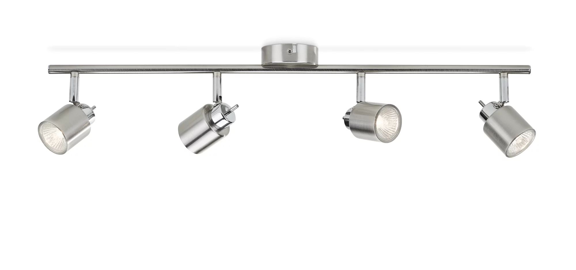 Philips Essentials Meranti tak-/väggspotlight 4 x, Utanpåliggande spotlight, GU10, 4 lampor, LED, 220-240 V, Krom