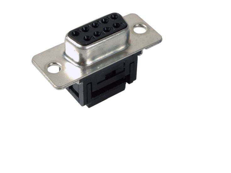 Efb Elektronik 29012.1, Dsub 25-Pin, Schwarz, Buchse, Gerade, Metall, 53,1 Mm