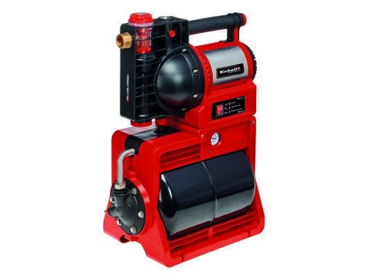 Einhell GE-WW 1246 N FS, 1200 W, Vekselstrøm, 5 bar, 4600 l/t, Sort, Rød