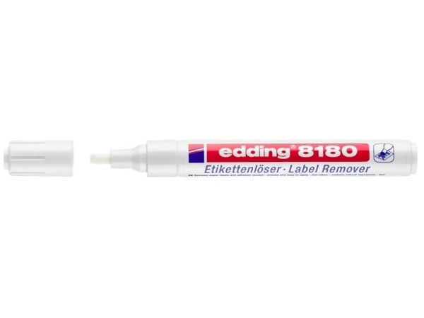 Edding 8180, 1 Stück(E), Meißel, Weiß, Kunststoff, Rund, 4 Mm