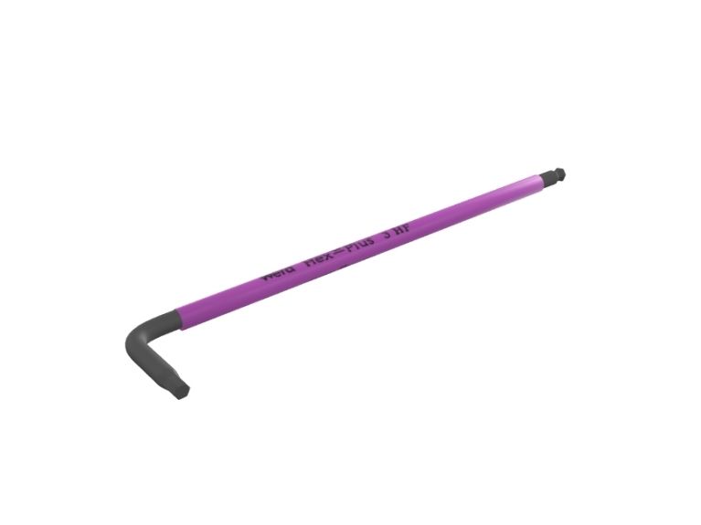 Wera 950 SPKL HF, L-formet unbrakonøgle, Metric, 1 stk, 8 mm, 19,5 cm, 3,7 cm
