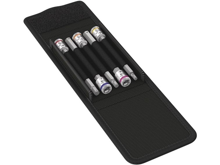 Wera 8740 A HF 1, Uttag, 1/4, Metrisk, 5 huvuden, 4,5,6,7,8 mm, 1/4 | Verktyg & Verkstad - Handverktyg - Nycklar och toppar | GameStuff