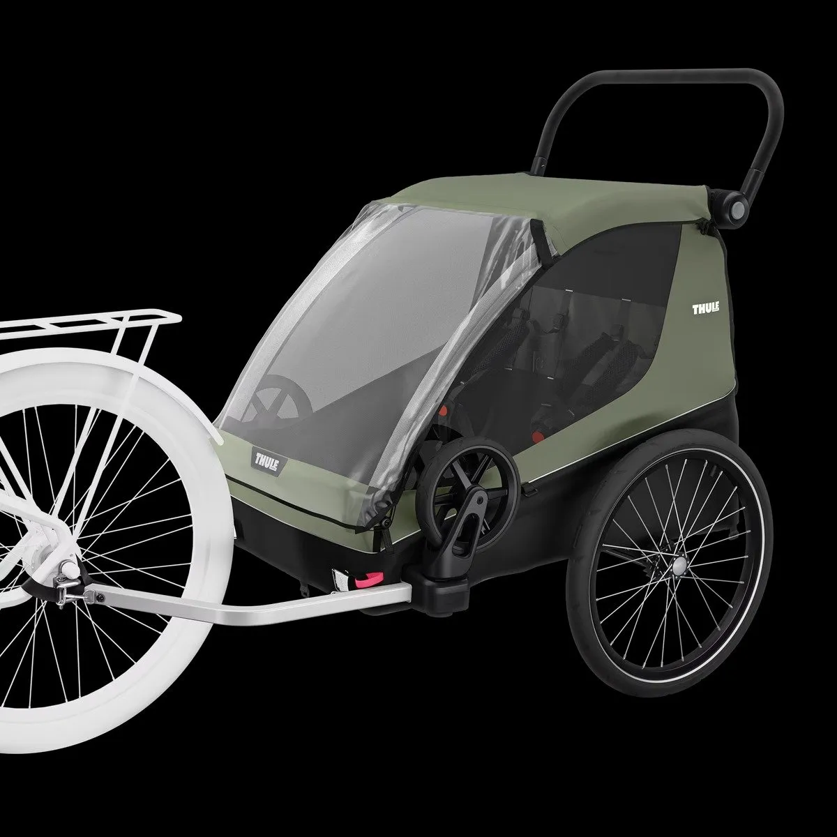 Thule Courier cykelkärra | Cykling - Cykelutrustning - Väskor och korgar | GameStuff