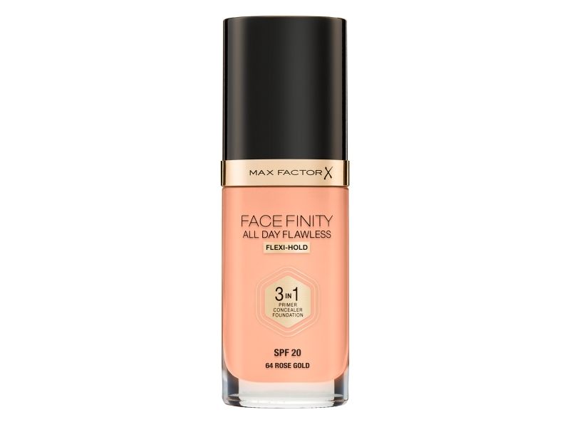 Max Factor Facefinity 3-In-1 All Day Flawless Liquid Foundation Spf 20 64