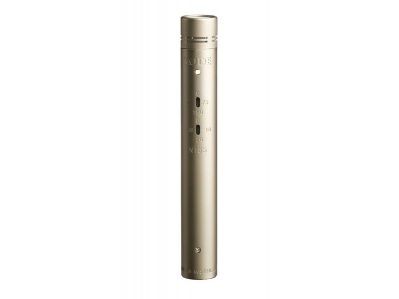Røde Nt55, Bühnen-/Auftrittsmikrofon, -38 Db, Kardioide, Verkabelt, Xlr-3, Silber