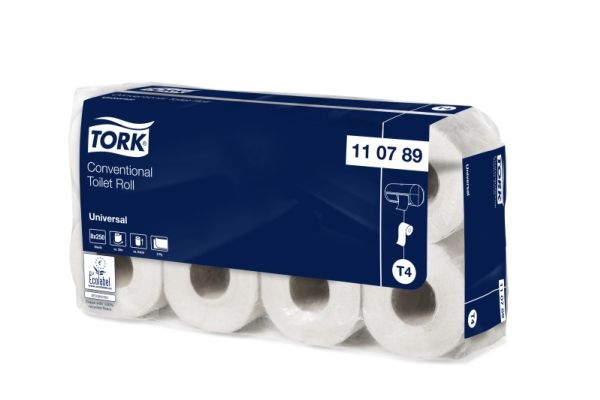 Tork 110789, 250 Blätter, Weiß, 30 M, 12 Cm, 9,4 Cm, 10,3 Cm
