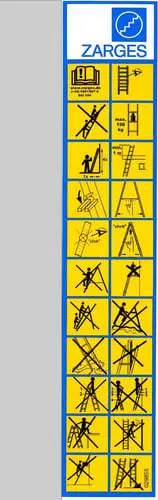 Piktogram för alla stegar | Papper & Emballage - Skyltning - Skyltning | GameStuff