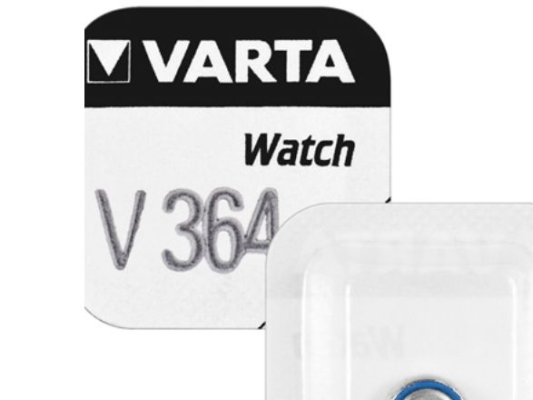 Varta V 364 - Batteri - Sølvoxid - 20 Mah