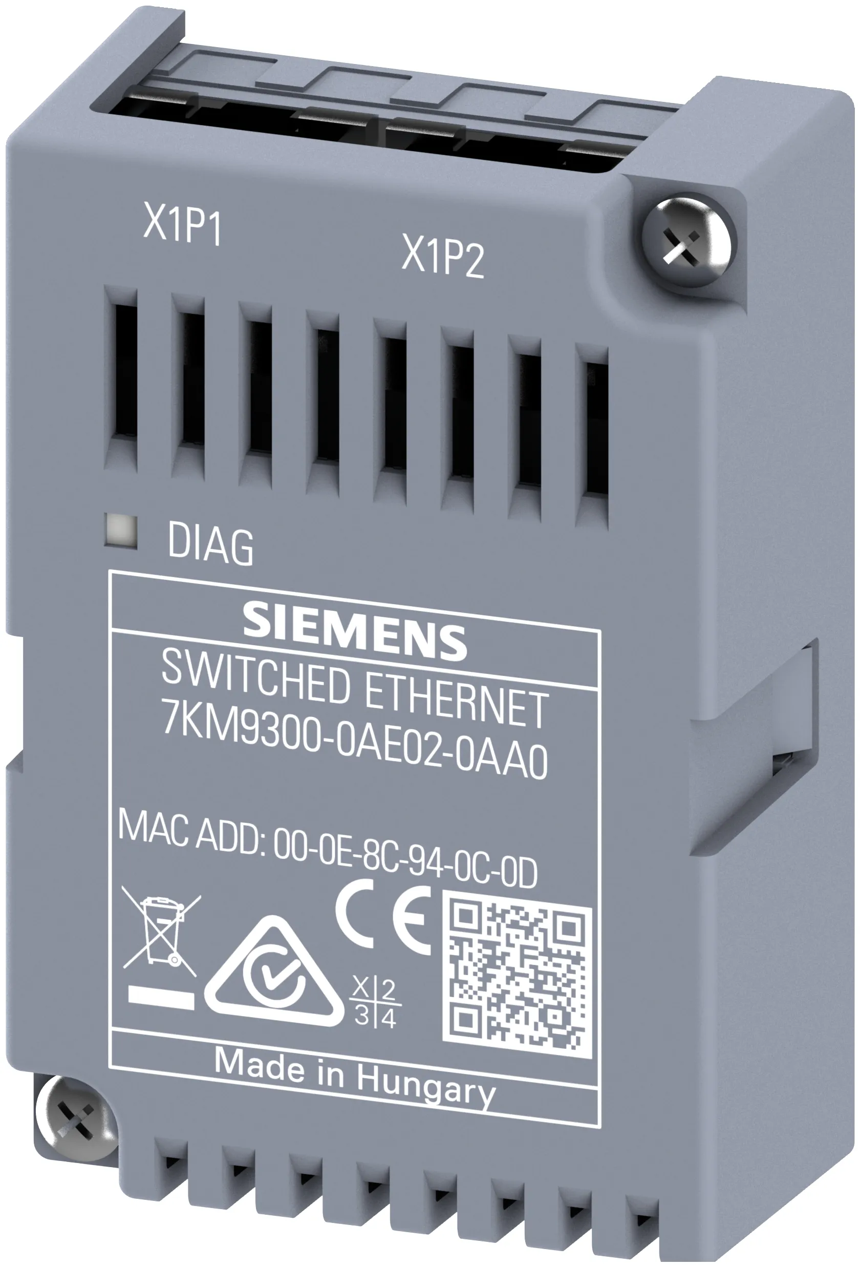 Siemens Dig.Industr. udvidelsesmodul 7KM9300-0AE02-0AA0 (7KM93000AE020AA0)
