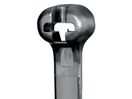 Panduit Dome-Top BT4LH-TL0 Cable Tie BT4LHTL0, Nylon, Sort, 10,2 cm, 378 mm, 7 mm, 1,7 mm