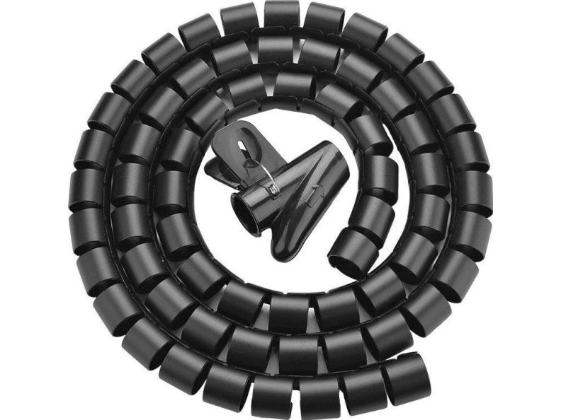 Ugreen Spiral Cord Organiser Black 1 Stk (6957303838202)
