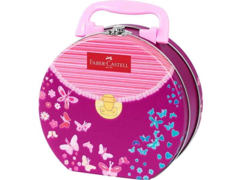Faber-Castell 155537, 33 Stück(E), Magenta, Pink, Rund, Tinte Auf Wasserbasis, Motor Skills Training,Creative Thinking Skills Training