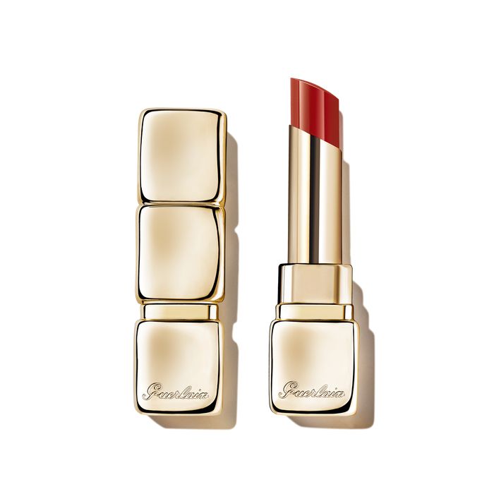 Guerlain Kisskiss Shine Bloom, Rot, Wild Kiss, 1 Farben, Feuchtigkeitsspendend, Glanz, Creme