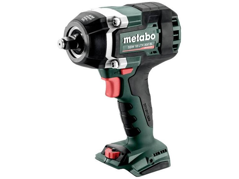 Metabo SSW 18 LTX 800 BL 602403850 Batteri slagboremaskine 18 V Antal batterier, der f&oslash;lger med 0 b&oslash;rstel&oslash;s, uden batteri, uden oplader