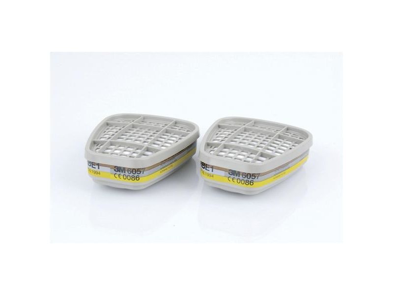 3M 6057 Gase-/Dämpfefilter Abe1 Gasfilter 2 Stk En 143 Din 143