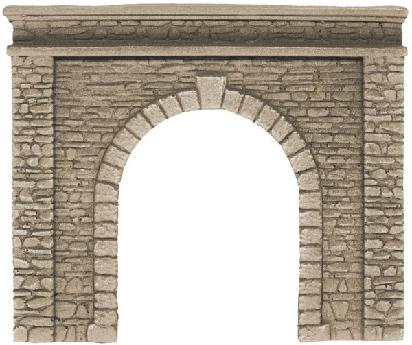 Noch H0 58061 - Tunnel-Portal, 1-gleisig, Steinmauer PROFI plus   Neuware - Image 7