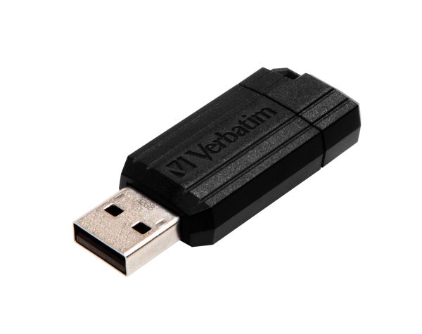 Verbatim Pinstripe Usb Drive - Usb-Flash-Laufwerk - 32Gb - Usb 2,0 - Schwarz (49064)