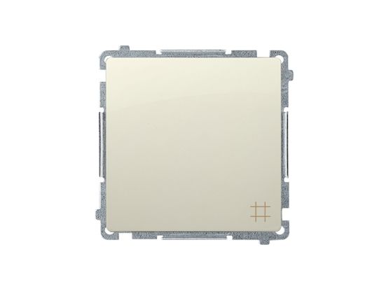 Kontakt-Simon BMW7.01/12, Plast, IP20, IP44, 250 V, 10 A, 75 mm, 41 mm