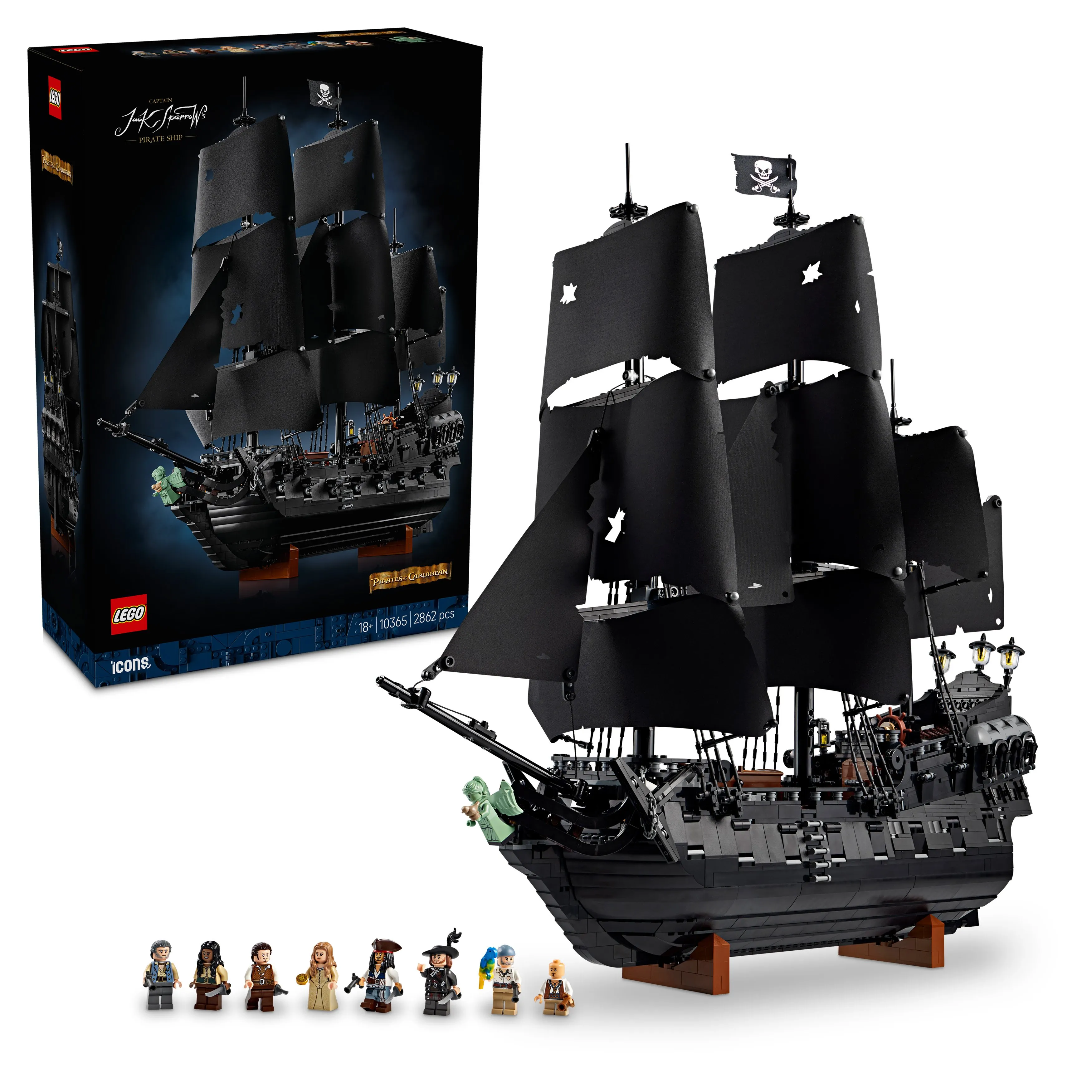 LEGO Icons 10365 - Kaptajn Jack Sparrows piratskib