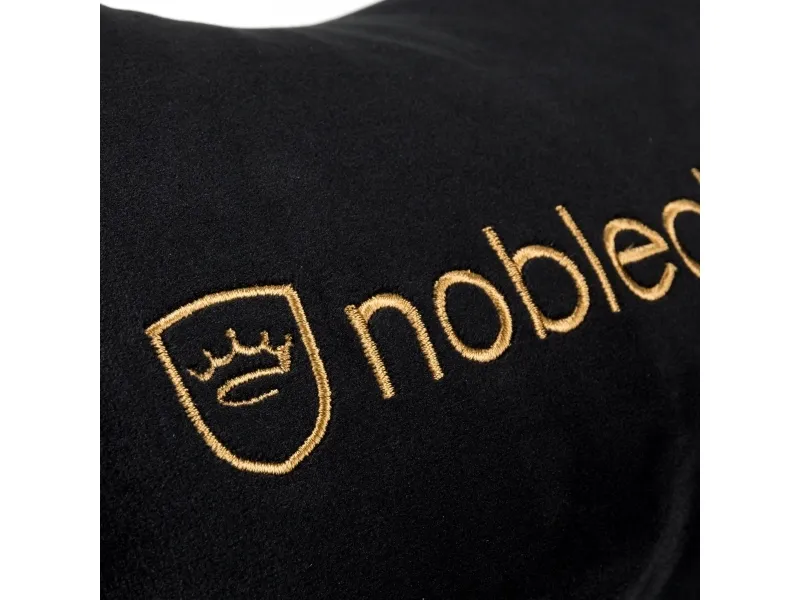 noblechairs Cushion set, Svart, Guld, 2 styck | Spel - Gamingmöbler - Tillbehör | GameStuff