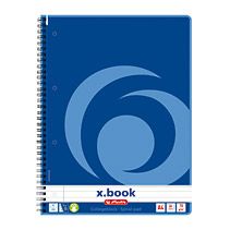 Herlitz 10834125, Blau, A4, 80 Blätter, 70 G/M²