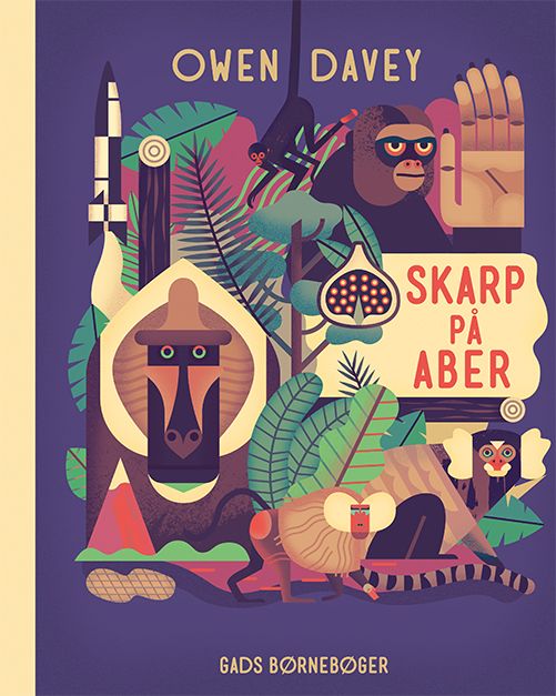 Skarp På Aber | Owen Davey | Sprache: Dänish