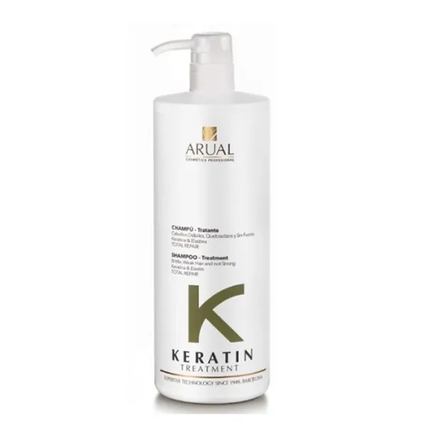 Arual Keratin Shampoo Keratin & Elastin 1 liter | Hårvård - Hårvård herrar - Schampo | GameStuff