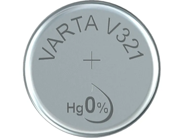 Varta V 321 - Batteri SR65 - silveroxid - 13 mAh | EL Artiklar - Batteri - Knappcell batteri | GameStuff
