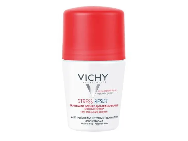 Vichy Stress Resist 72Hr Anti-Perspirant Treatment - Dame - 50 ml | Dofter - Deodoranter - Deodorant Roll-on | GameStuff