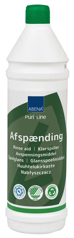 Afspændingsmiddel Puri-Line 1 ltr. - uden farve og parfume