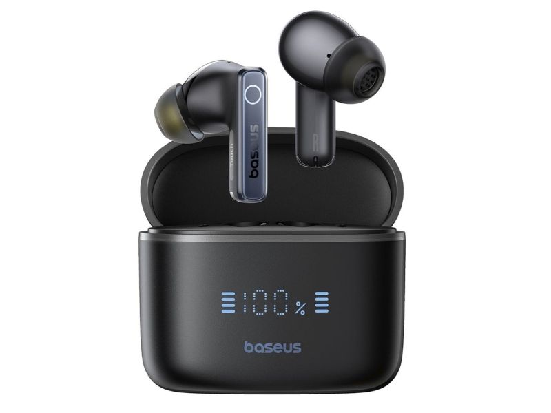 Baseus Bowie 30, True Wireless Stereo (Tws), Opkald/Musik/Sport/Hverdag, 181,4 G, Headset, Sort
