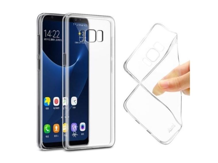 Transparent bagcover til iPhone XS Max