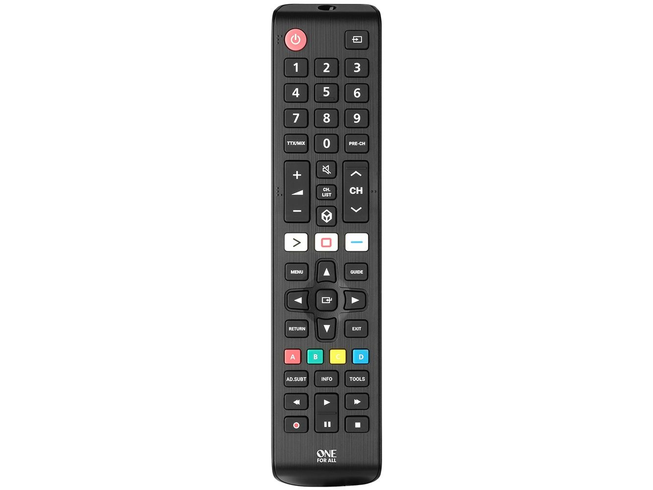 One For All URC 4910 universalfjärrkontroll för Samsung TV-apparater