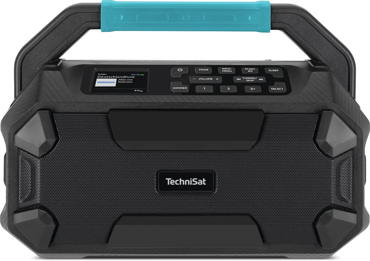 Technisat Viola 231 Od Baustellenradio Dab+ Fm Bluetooth Ipx4, Schwarz