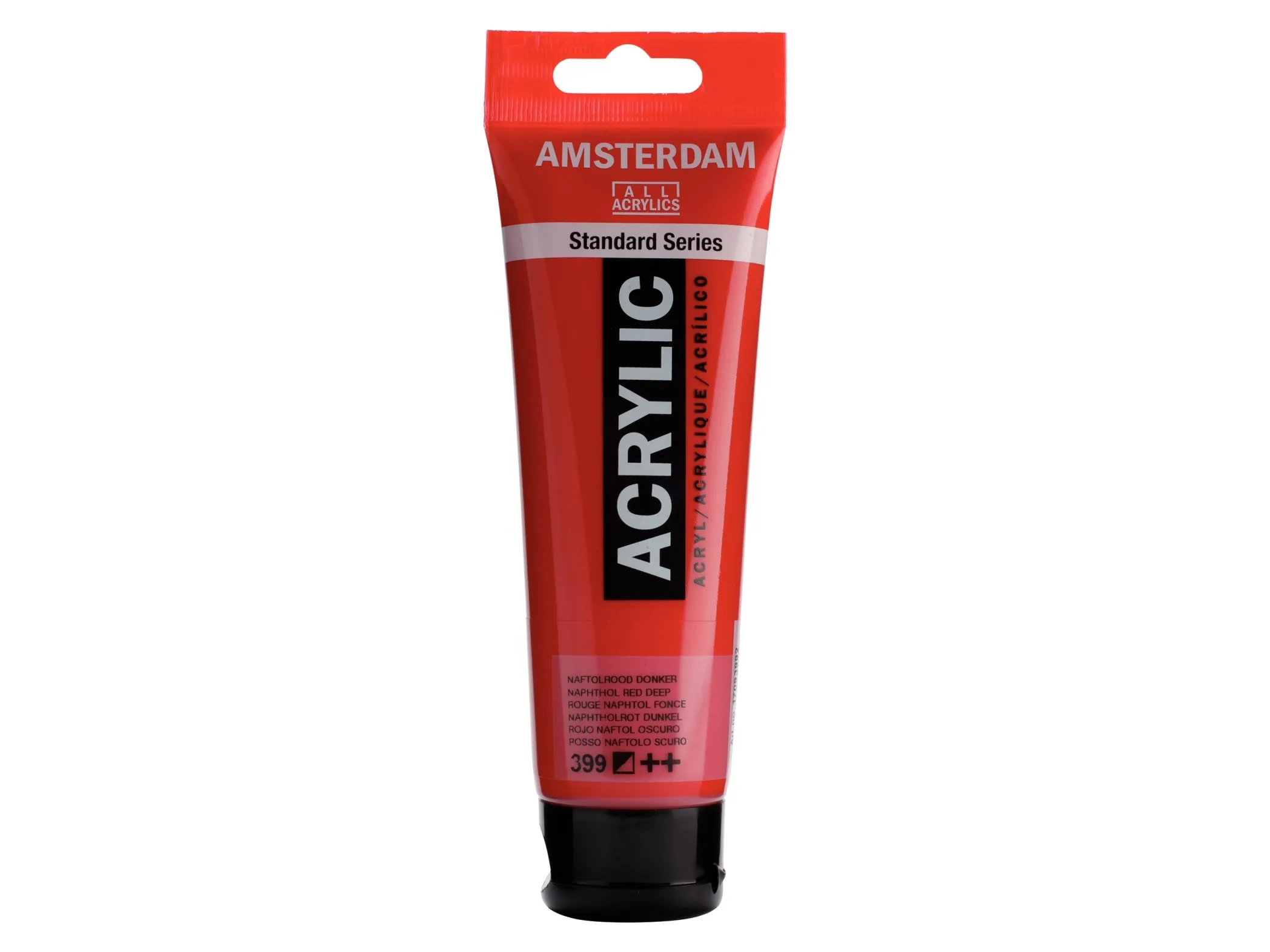 Amsterdam Standard Series Acrylic Tube Naphthol Red Deep 399 | Skola & Hobby - Konstmaterial - Akryl & Akvareller | GameStuff