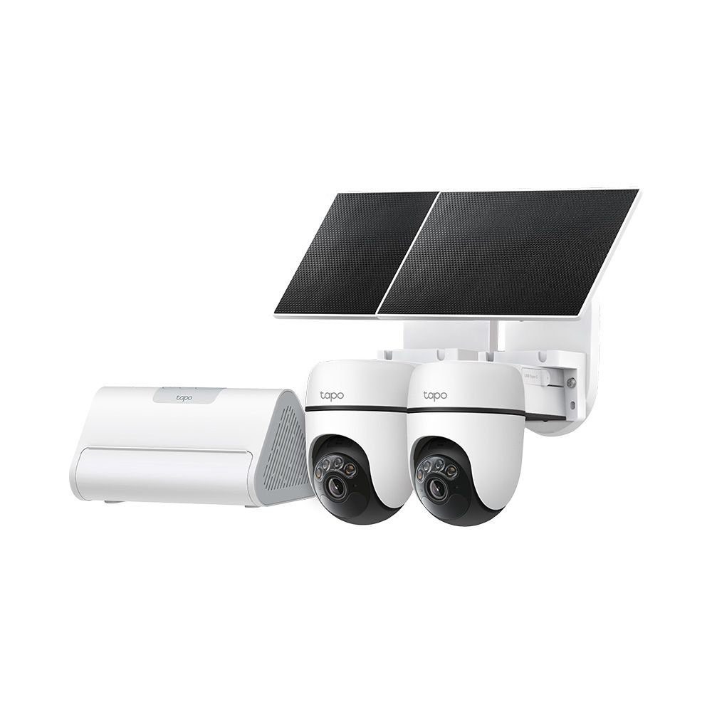 Tapo Hb112 - Solar Cam 2K Pan/Tilt (2-Cam Kit) + H500