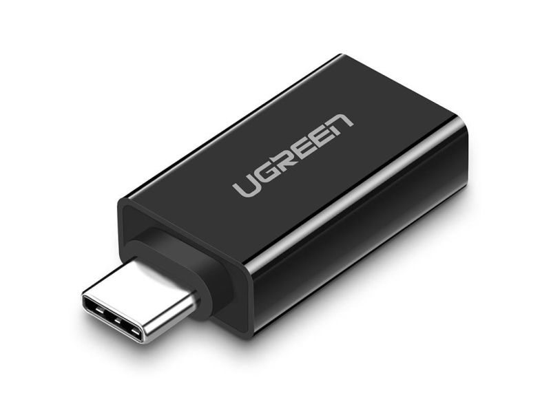 Ugreen 20808, Usb Typ-C, Usb 3.2 Gen 1 (3.1 Gen 1), Männlich, Schwarz
