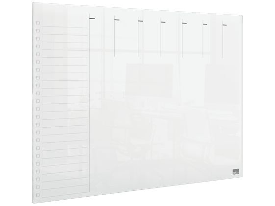 Nobo Transparent Präsentationstafel, Wochenplaner (42 X 30 Cm) - Bild 3
