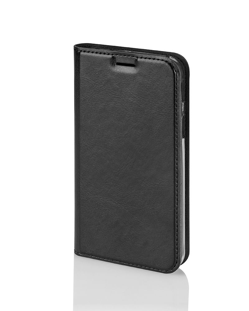 Wave Bookcase, Samsung Galaxy Xcover 4 / 4S, Schwarz