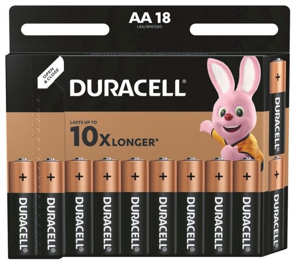 Duracell Alkalibatterie Duracell Aa/Lr6 18 Stück
