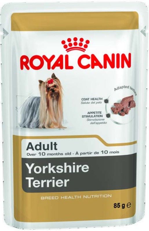 Hundefoder vådfoder Royal Canin Yorkshire Terrier Adult 85 g (12 x 85 g)