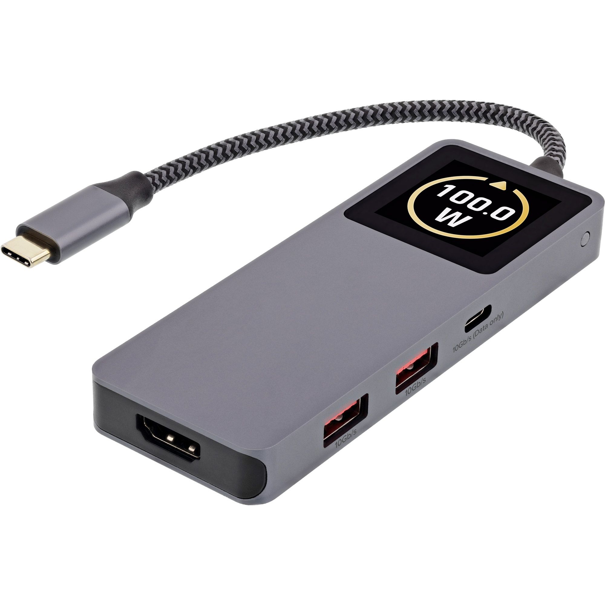 Inline 35392D, Usb 3.2 Gen 2 (3.1 Gen 2) Type-C, Hdmi, Usb 3.2 Gen 2 (3.1 Gen 2) Type-A, Usb 3.2 Gen 2 (3.1 Gen 2) Type-C, 10000 Mbit/S, 3840 X 2160