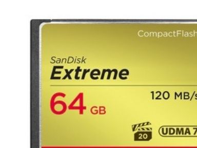 Sandisk Extreme - Flashhukommelseskort - 64 Gb - 567X - Compactflash