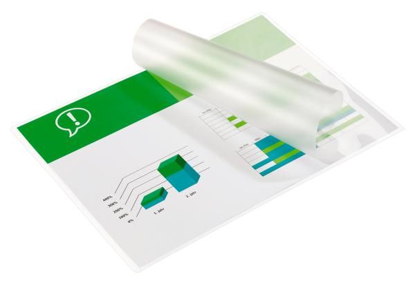Gbc Laminiertaschen F. Dokumente A4 2X38 Micron Glänzend (200), Glänzend, Transparent, A4, 100 Stück(E)
