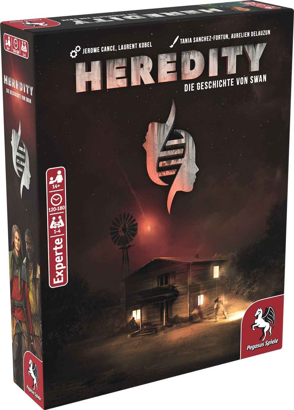 Pegasus Ärftlighet - Historien om Svanen, Brætspil, 14 År, 120 min, 180 min, Familjespil