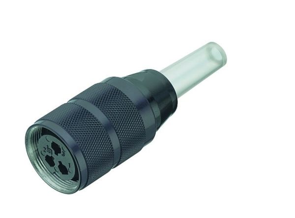 Binder 09-0042-00-07, Schwarz, Silber, Ip40, 250 V, 5 A, -40 - 85 °C