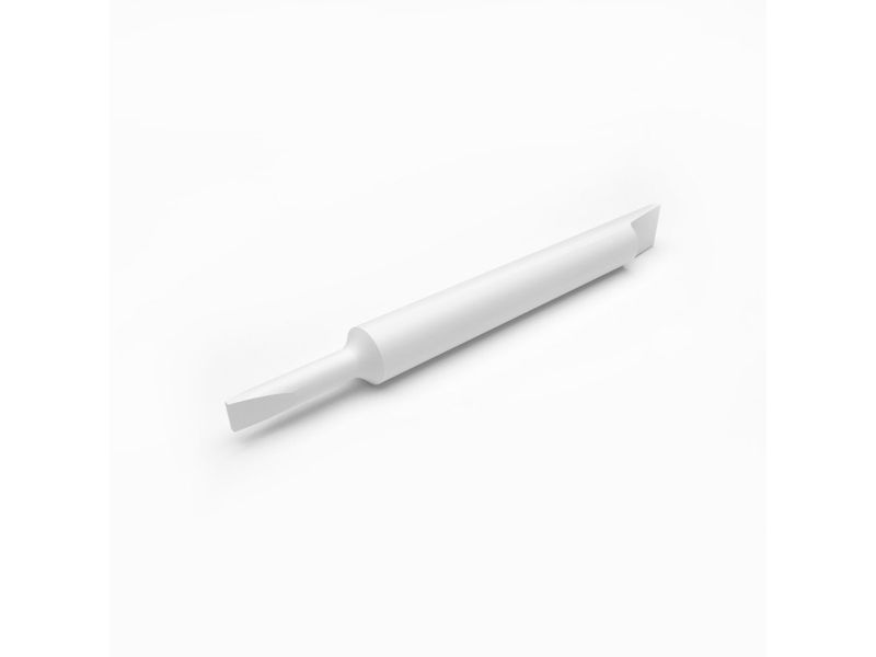 Bernstein 1-753, 1 stk, Flad, 3 mm, Keramisk, 32 mm, 1 g