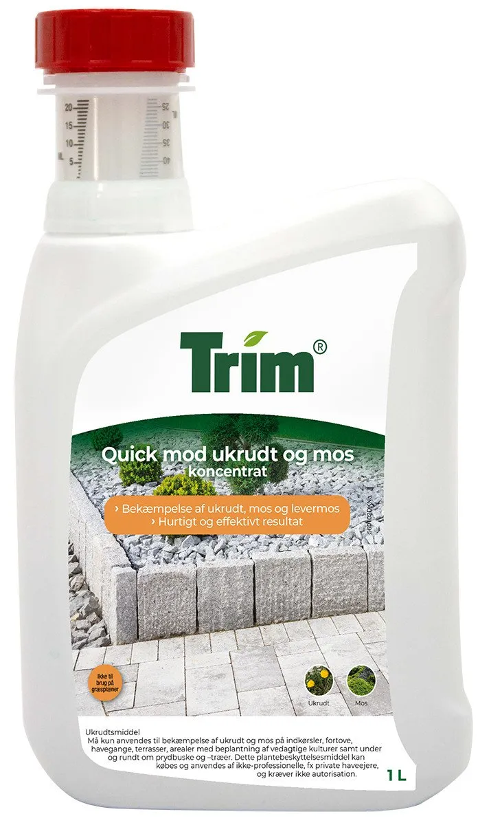 Trim® Quick mod ukrudt og mos koncentrat - 1l